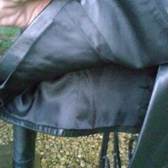 AK Anne Klein Women's Leather design details. Blazor/Jacket size 14 - Picture 13 of 15